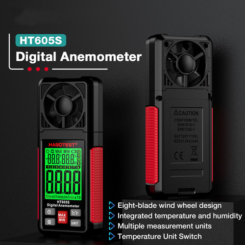 Medidor De Voo Anemometer Air Drone Para Medidor De Velocida