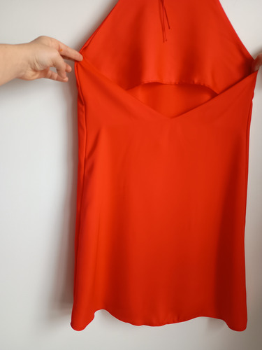 Vestido Rojo De Fiesta Joti Harriague, Talle S (Usado)