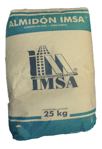 Almidon De Maiz Grado Alimenticio 25 Kg