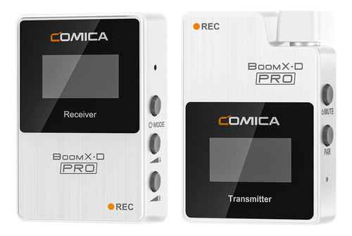 Comica Boomx-d Pro D1 One-trigger-one 2.4 G De Doble Canal