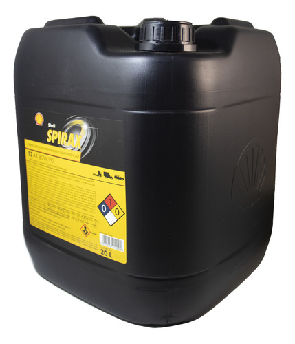 Óleo De Diferencial Shell S3 Ax 80w90 - Balde 20l