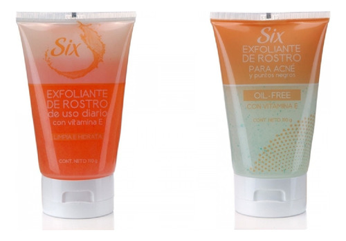 Pack Exfoliante De Rostro Six Hidratante Y Puntos Negros