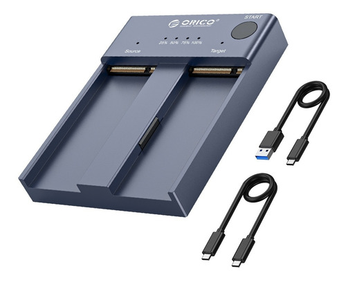 Carcasa Doble De M.2 Nvme Ssd Orico