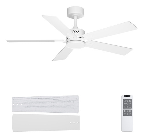 Ohniyou Smart Home Fan Light Con Control Remoto 122cm