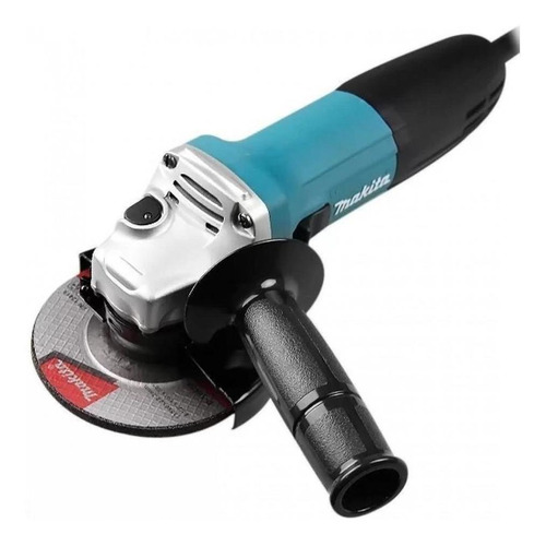 Imagen 3 de 4 de Esmeril angular Makita GA4530 turquesa 720 W 220 V + accesorio
