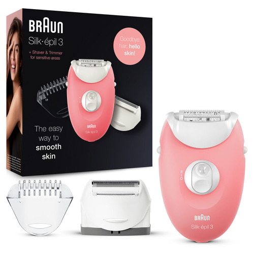 Imagen 9 de 9 de Braun Silk-épil 3, 3-440, Depiladora Eléctrica Mujer 2 En 1