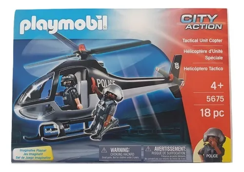 Playmobil City Action Tactical Unit Copter