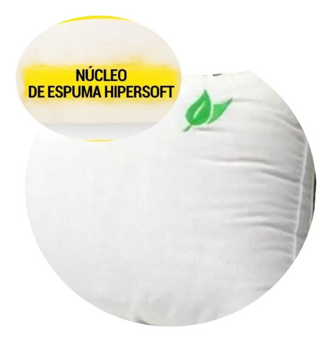 Imagen 2 de 4 de Almohada Naturis Con Nucleo, Y Fibras Siliconadas 70x45 Cm