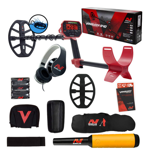Detector De Metales Minelab Vanquish 540 Kit Completo