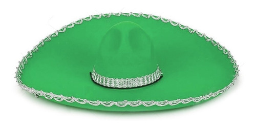 Imagen 2 de 2 de Sombrero De Mariachi Para Halloween Mexicano 4958 Charro