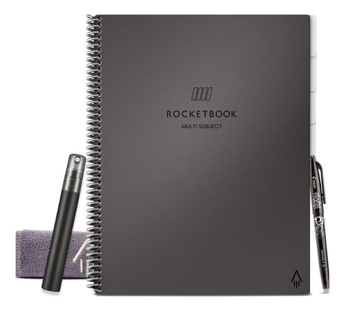 Cuaderno Rocketbook Multi Materia Con 4 Divisiones