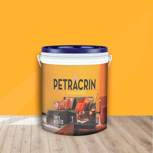 Pintura Latex Exterior Color Amarillo X 1 Lts Sin Interes