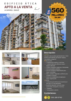 Apartamento en venta