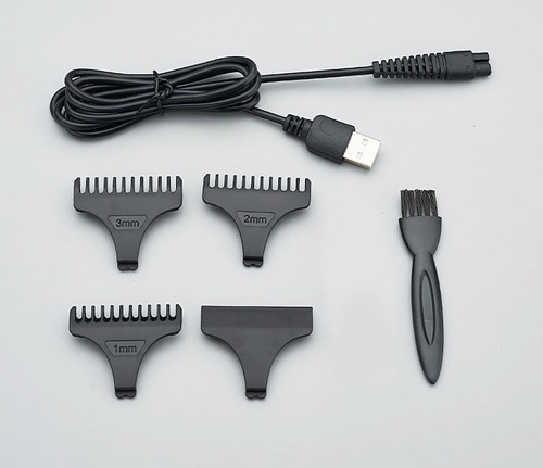 Kit Barbeador Aparador De Cabelo Elétrico Bivolt
