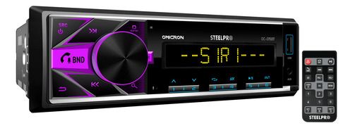 Autoestereo Desmontable100w Usb Mp3 Bt Manos Libres Steelpro