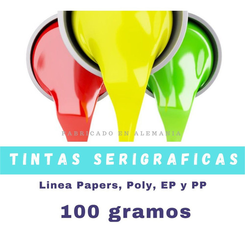 Tinta Para Vidrio, Cerámica Y Metales Para Serigrafía  100g.