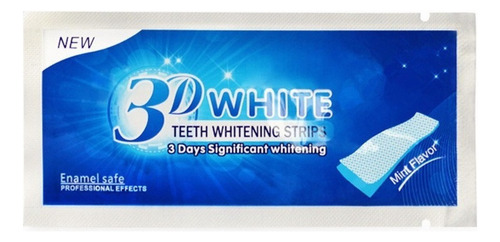 Tiras Blanqueadoras Dentales Oral-b 3d-blancas Tiras Brancas