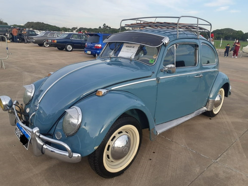 Volkswagen Fusca 1.300 1968 Azul - Placa Preta Colecionador