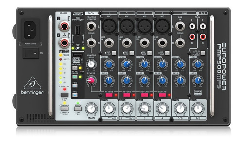 Mixer Potencia Behringer Pmp500mp3