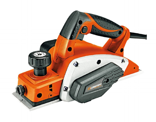 Cepilladora eléctrica de mano Lüsqtoff CEL620-8 8.2cm 220V color Naranja