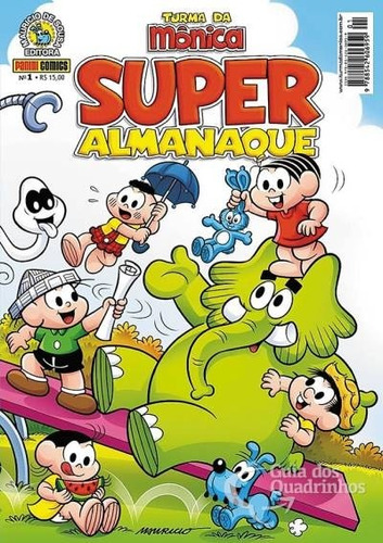 Super Almanaque Turma Da Mônica Nº 1 300 Pg Panini