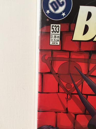 Batman #533 ( Dc Universe Logo Variante, Rara ) Fn - Legacy (Usado)