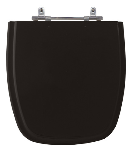 Assento Laqueado Versato Preto Tampa Para Vaso Celite Em Mdf