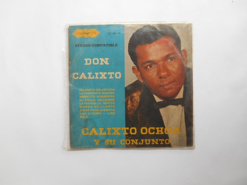 Calixto Ochoa Conju Don Calixto Lp Vinilo Nuevo Sellado 1975