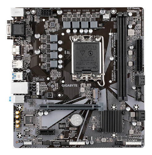 Board Gigabyte H610m H Ddr5 (socket 1700) Color Negro