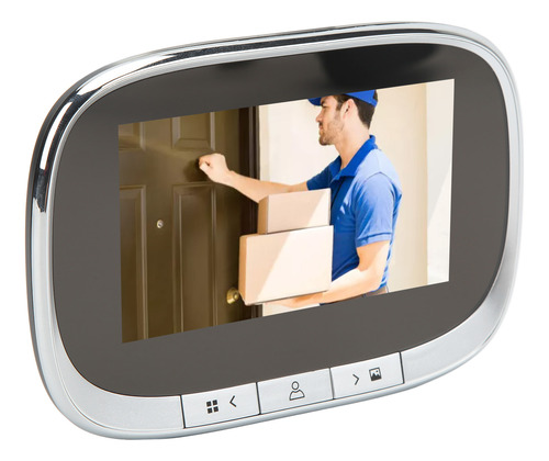 Cámara Digital Para Puerta, Visor De Pantalla Lcd De 4.3 Pul