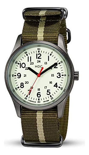 Resplandor En La Oscuridad Relojes Militares Para Hombres Re