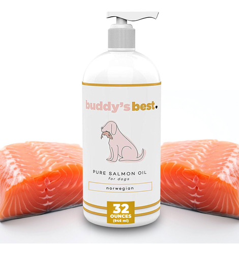 Buddy's Best, Aceite De Salmon Para Perros  Aceite De Pesca