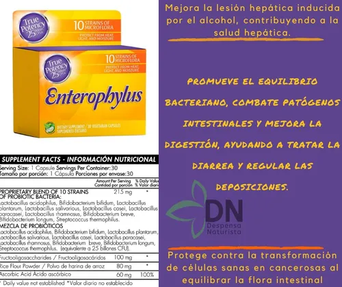 Probióticos Enterophylus X30