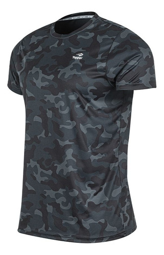 Remera Topper T Shirt Full Print Deportiva Camuflada Asfl70