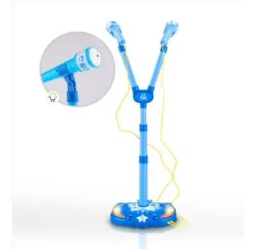 comprar Micrófono Doble Karaoke Juguete Musical Con Luces