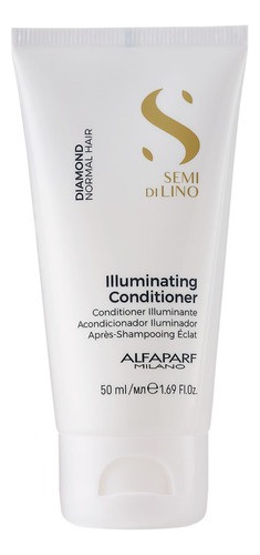 Acondicionador Alfaparf Semi Di Lino Illuminating 50 Ml