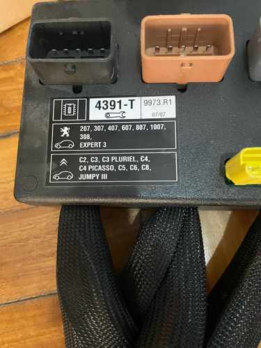 Módulo Cableado Test Diagnóstico Cobtrol Ecu Motor Peugeot