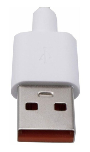 Cargador De 40w Plug Us + Cable Tipo C Color Blanco
