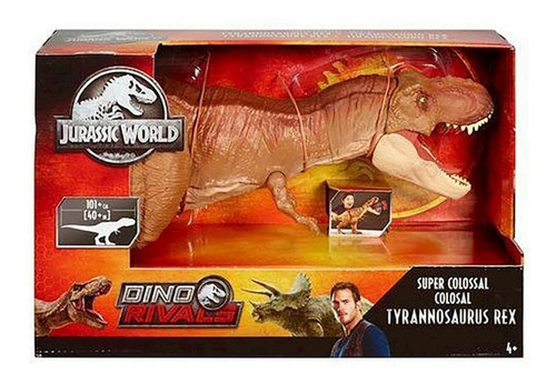 Mattel Jurassic World T-rex Colosal Dino Rivals 