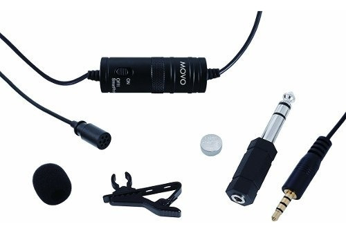 Micrófono Movo LV1 Condensador