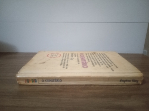Livro O Cemitério - Stephen King Edição 1983