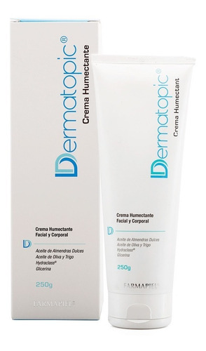 Imagen 1 de 8 de Crema Humectante De Uso Facial Y Corporal Dermatopic 250 G