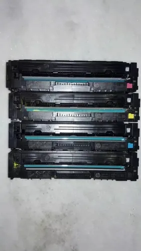 Toner Cf400/1/2/3 Vazios Kit Com 4 Cores