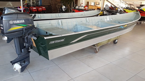 Barco De Pesca Alumínio Pety Com Motor Yamaha 30 Hp 0km