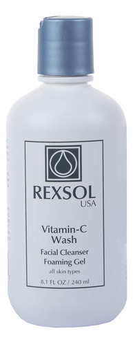Rexsol Gel Espumoso Limpiador Facial Con Vitamina C | Lavad.