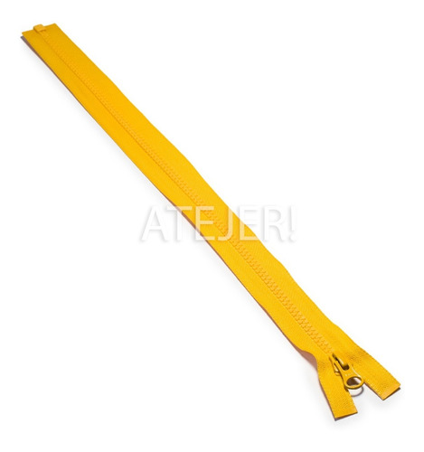 Imagen 2 de 4 de Cierre Diente De Perro Marca Ykk Desmontable De 70 Cm X Unid