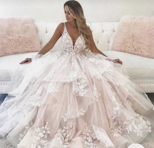 Vestido De Novia Alta Costura Paloma Navarro