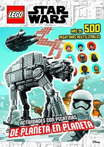 LEGO STAR WARS ACTIVIDADES CON PEGATINAS DE PLANETA EN PLAN, de LEGO® Star Wars. Editorial MAGAZZINI SALANI, tapa blanda en español, 2022