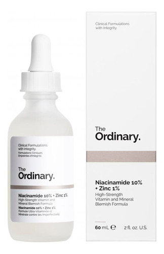 The Ordinary Niacinamide 10% Zinc 1% 60ml