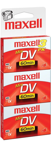 Maxell 298016 Mini Dv Cassettes 3 Unidades